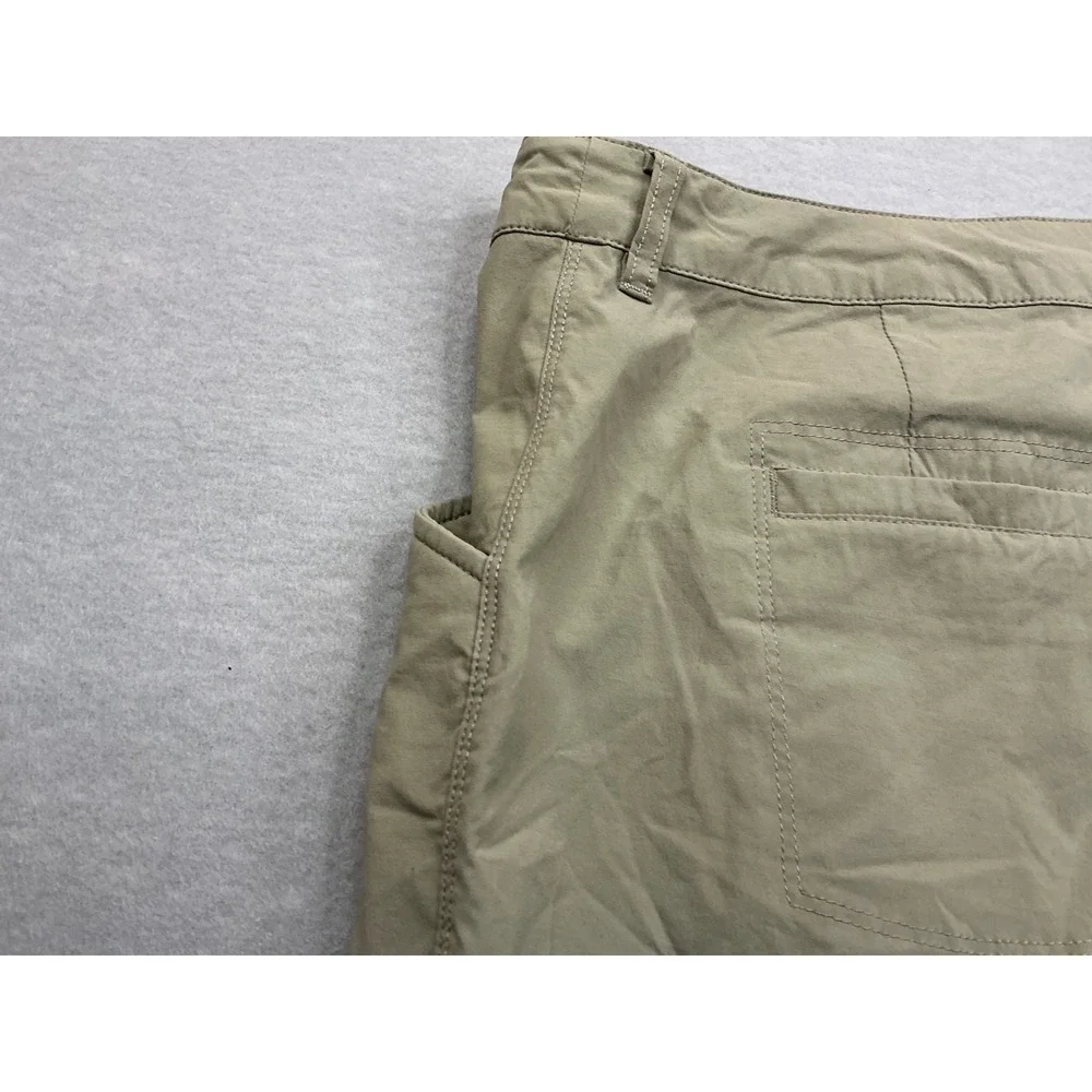 Patagonia Quandary Shorts Tan Khaki Stretch Hiking Outdoor‎ Size 12 STY58091
